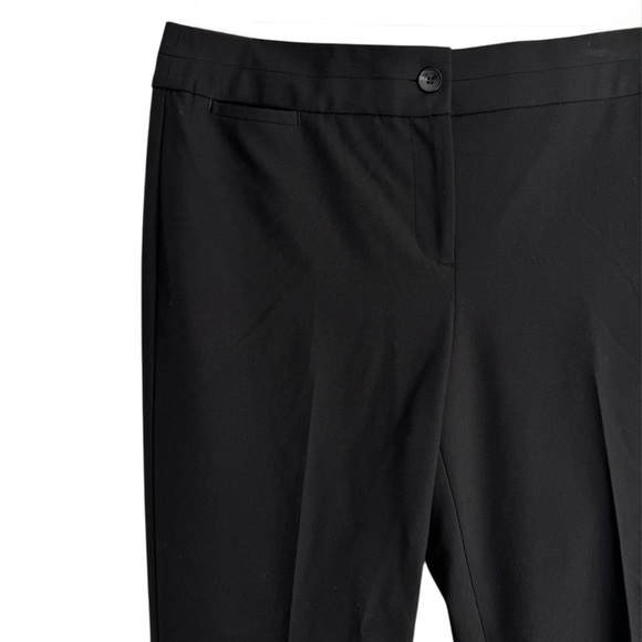 NWT Talbots Signature Black Ankle Pants Classic Work Trousers Size 10 - Picture 3 of 6